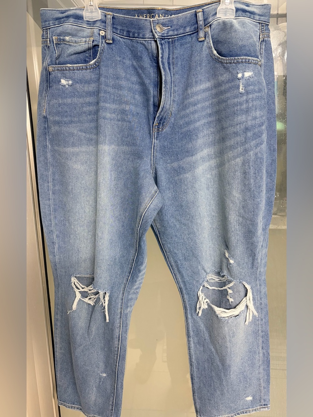 American Eagle Mom Jeans, 18 Short, Ankle Jeans/Capri Jeans